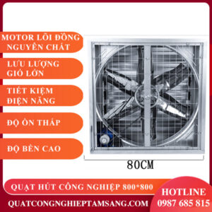 Quạt thông gió công nghiệp 800x800