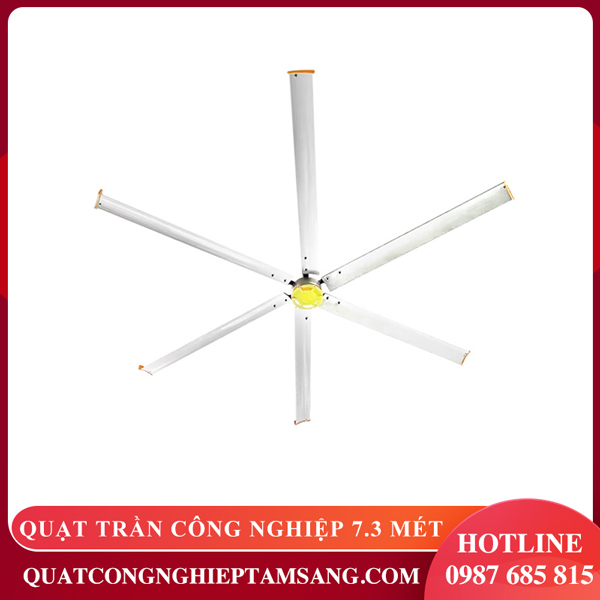 Quạt trần công nghiệp sải cánh dài 7m3