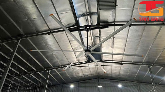 Báo giá quạt trần công nghiệp giá rẻ mới nhất 2025