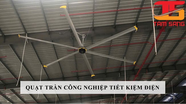 Quạt trần công nghiệp tiết kiệm điện